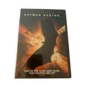 Batman Begins DVD Widescreen Edition 2005 DC Comics Christian Bale